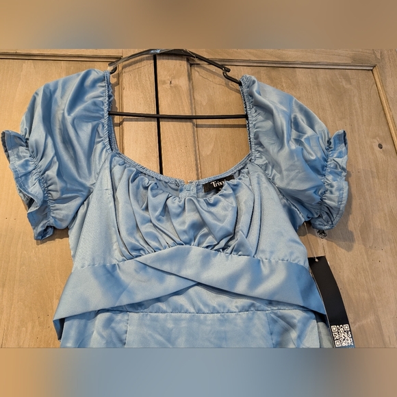 Trixxi Junior's Dress, Size M, Blue - Picture 5 of 10